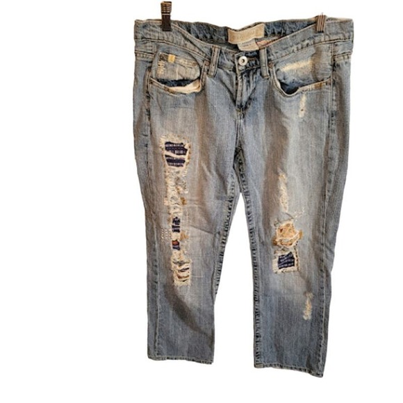 Vintage Z. Cavaricci Patchwork jeans Size 9 - Picture 1 of 9